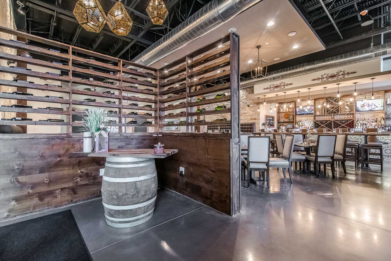 Flying Vine Wine Bar & Bistro Construction Concepts